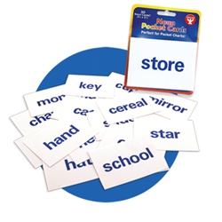 Word Pocket Cards from Hygloss Products